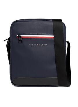 Bolsa Tommy Hilfiger Ess Corp Reporter Marinho Homem.