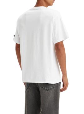 Camiseta Levis Van Branca para Homem