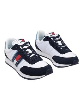 Sapatos Tommy Jeans Runner Casual Branco Homem