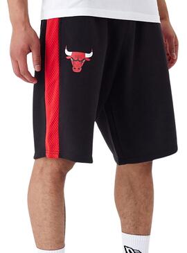 Bermuda New Era Chicago Bulls NBA Preto Homem