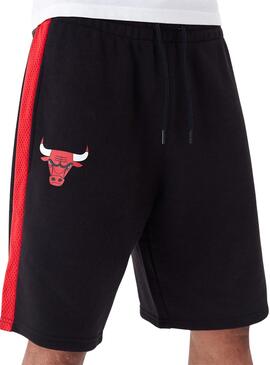 Bermuda New Era Chicago Bulls NBA Preto Homem