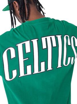 Camiseta New Era NBA Boston Celtics Verde Homem