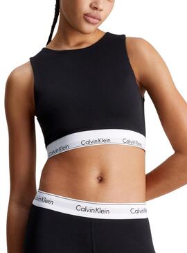 Bralette Calvin Klein Modern preto para mulher.