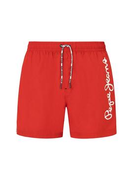 Roupa de banho Pepe Jeans Logo Vermelho para Homem