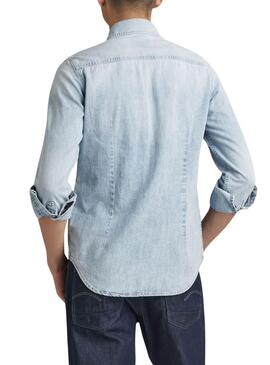 Camisa G-Star Dakota Slim Denim para Homem.