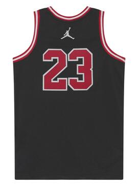 Camiseta Jordan 23 Malha Preto para Menino