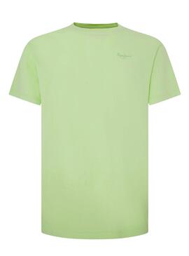 Camiseta Pepe Jeans Jacko Verde para Homem