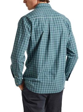 Camisa Pepe Jeans Patton Verde para Homem.