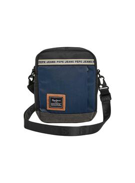 Bolsa de ombro Pepe Jeans Callum Marino para Homem.