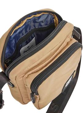 Bolsa lateral Pepe Jeans Kyle Bege para Homem