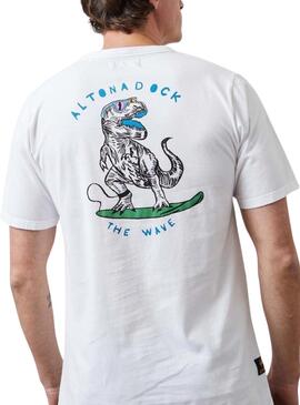 Camisa Altonadock Wave Branca para Homem