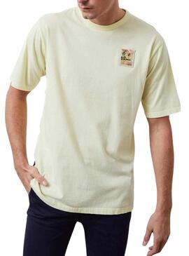 Camiseta Altonadock Paradise Amarelo para Homem