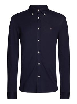 Camisa Tommy Hilfiger 1985 Navy para Homem