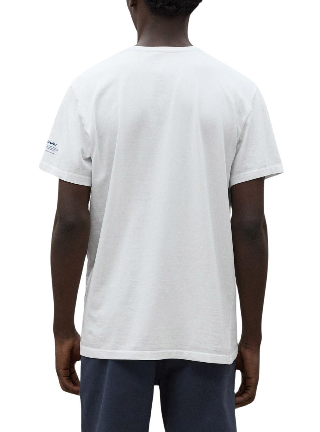 Camiseta Ecoalf Melti Branca para Homem