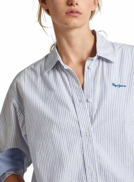 Blusa Pepe Jeans Pixie Azul para Mulher