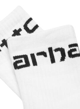 Me devolva apenas a tradução para o português disso: Meias Carhartt Socks Branco Para Homem