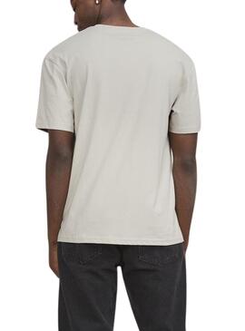 Camisa Jack and Jones Picture Cinza para Homem