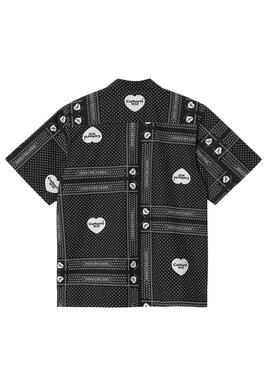 Camisa Carhartt Heart Bandana Preta para Homem