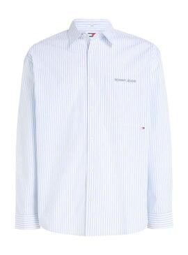 Camisa Tommy Jeans Classic Rayas para Homem