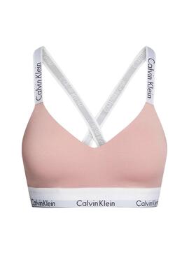 Bralette Calvin Klein Light Rosa para Mulher.