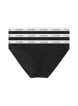 Calcinhas Calvin Klein Basic Preto para Mulher