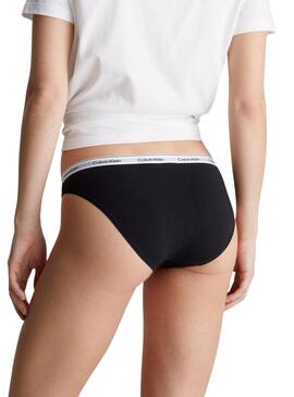 Calcinhas Calvin Klein Basic Preto para Mulher