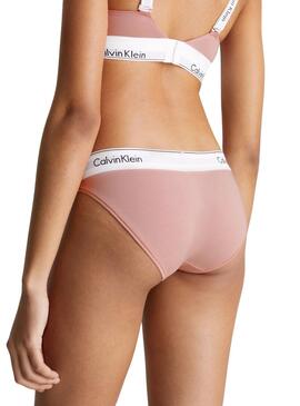 Calcinha Calvin Klein Dued Rosa para Mulher