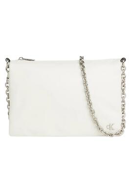 Bolsa Calvin Klein Micro Branca para Mulher.