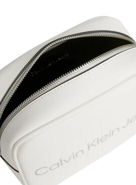 Bolsa Calvin Klein Cam Branco para Mulher