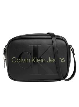 Bolsa Calvin Klein Cam preta para Mulher.