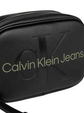 Bolsa Calvin Klein Cam preta para Mulher.