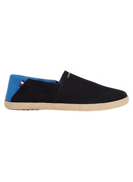 Alpargatas Tommy Hilfiger Core Negras para Homem.