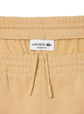 Bermuda Lacoste Eco Bege para Homem.