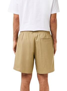 Bermudas Lacoste Relaxed Beige para Homem