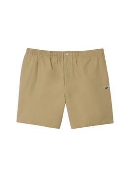 Bermudas Lacoste Relaxed Beige para Homem