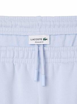 Bermuda Lacoste Color Block Azul para Homem