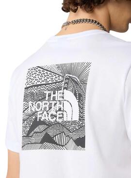 Camiseta The North Face Redbox Celebration Branco