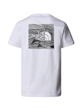 Camiseta The North Face Redbox Celebration Branco