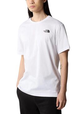 Camiseta The North Face Redbox Branco Homem