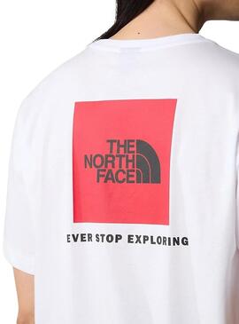 Camiseta The North Face Redbox Branco Homem