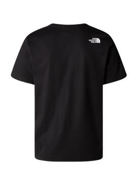 Camiseta The North Face Fine Preta Para Homem.