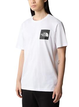 Camiseta The North Face Fine Tee Branco Homem