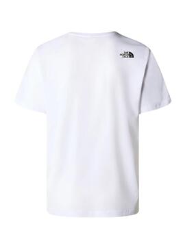 Camiseta The North Face Fine Tee Branco Homem