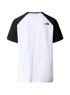 Camiseta The North Face Raglan Easy Branca Masculina