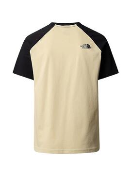 Camiseta The North Face Raglan Easy Beige para Hombre