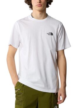 Camiseta The North Face Simple Dome Branco Homem