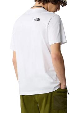 Camiseta The North Face Simple Dome Branco Homem