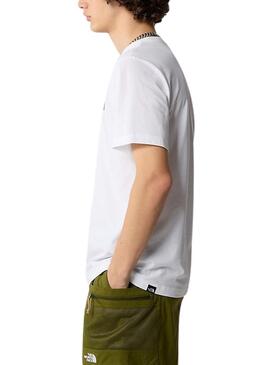 Camiseta The North Face Simple Dome Branco Homem