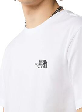 Camiseta The North Face Simple Dome Branco Homem