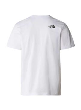 Camiseta The North Face Easy Tee Branco Homem